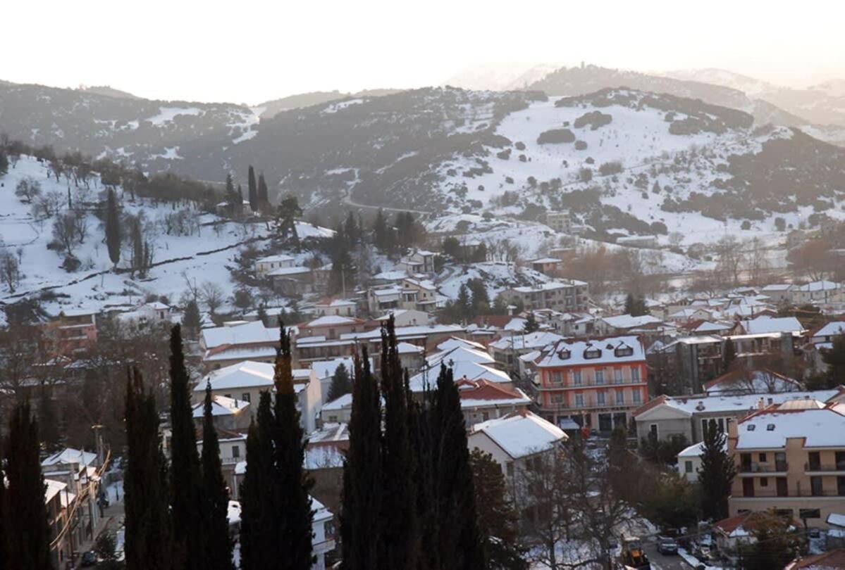Kalavrita Winter Retreat - Homely Spacious Chalet Άνω Βλασία Екстер'єр фото